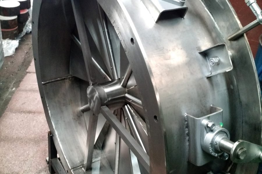 DAMPER RADIA, 1800mm, INOXIDABLE 316L